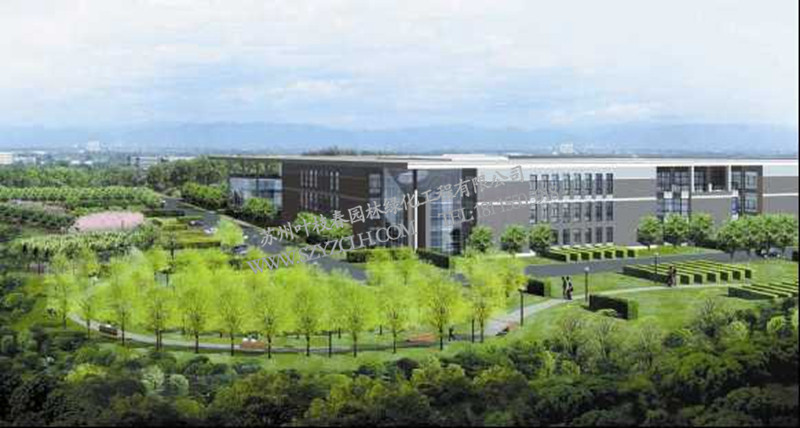 蘇州葉枝春園林綠化工程 專業工廠廠區綠化養護與景觀施工一體化服務